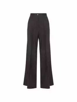 Широкие брюки со стрелками Herno, серый