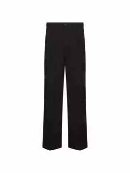 Широкие брюки со стрелками Maison Margiela, черный