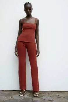 Широкие брюки soft ZARA