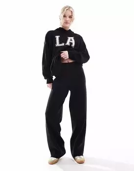 Широкие брюки South Beach черного цвета