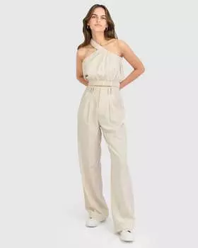 Широкие брюки State of Play Belle&Bloom, цвет sand