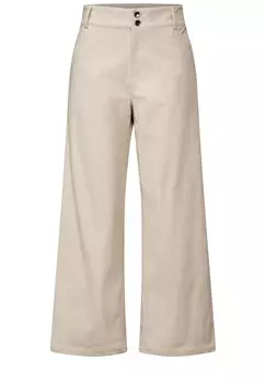 Широкие брюки Street One Studio, бежевый