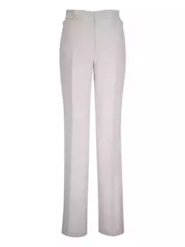 Широкие брюки строгого кроя Akris, нейтральный