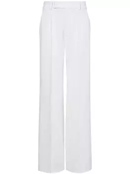Широкие брюки строгого кроя Proenza Schouler, белый