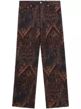 Широкие брюки Sunflower Twist, коричневый