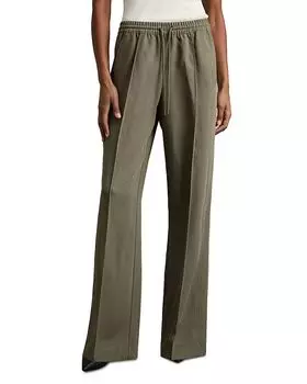 Широкие брюки Sunnie REISS, коричневый/бежевый