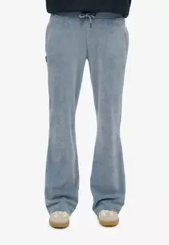Широкие брюки Superdry, светло-синий