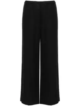 Широкие брюки Tally с завышенной талией TOTEME, черный