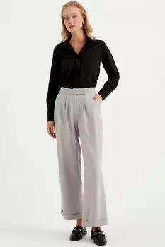 Широкие брюки Tbn, серый