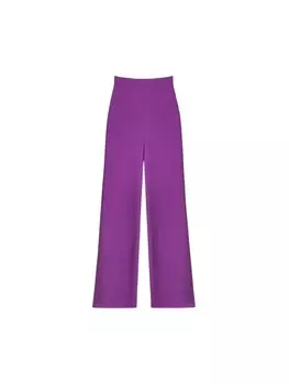 Широкие брюки THE-ARE, фиолетовый