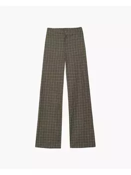 Широкие брюки THE-ARE, зеленый