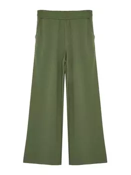Широкие брюки Trendyol, оливковый