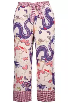 Широкие брюки Ulla Popken, бежевый