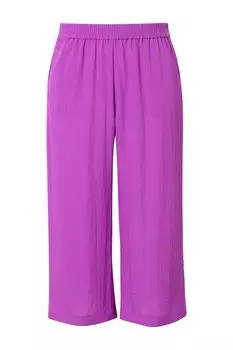 Широкие брюки Ulla Popken, цвет violet