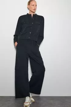 Широкие брюки Una для повседневного ношения Monsoon, серый