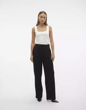 Широкие брюки Vero Moda черного цвета