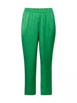 Широкие брюки Vero Moda Curve CRISTI, цвет Green/Dark green