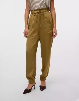 Широкие брюки Vero Moda из сушеных трав