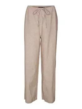 Широкие брюки Vero Moda, замша
