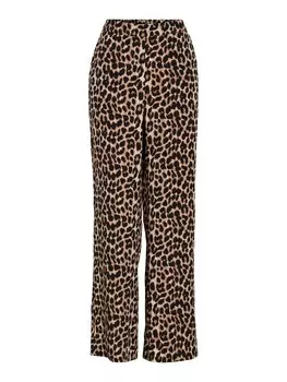 Широкие брюки VILA VILiopana, бежевый