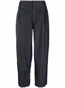 Широкие брюки в клетку Comme Des Garons Shirt, синий