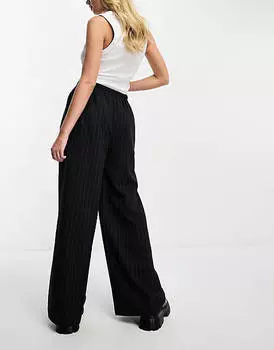 Широкие брюки в полоску ASOS DESIGN