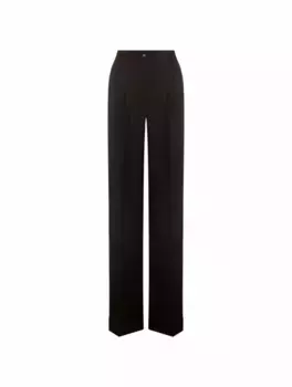 Широкие брюки в полоску Dolce&Gabbana, черный