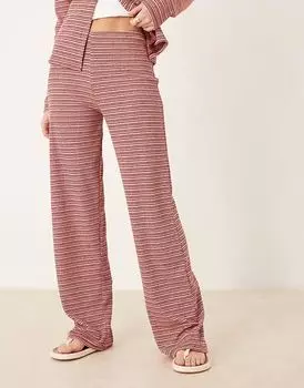 Широкие брюки в полоску от ASOS DESIGN