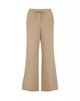 Широкие брюки WE Fashion, бежевый