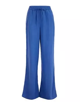 Широкие брюки We Fashion, синий кобальт