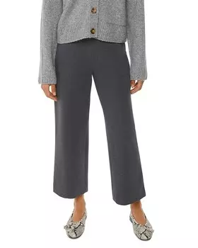 Широкие брюки Whistles Camilla, серый