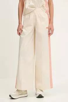 Широкие брюки Wideleg Pant Adidas Originals, бежевый