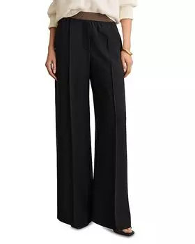 Широкие брюки Wilde в цвете Navy REISS, синий