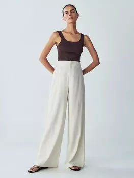 Широкие брюки Willa Dayton, кремовый
