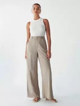 Широкие брюки Willa VALLE, серый