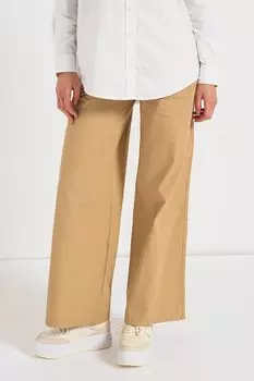 Широкие брюки выше щиколотки Tommy Jeans, коричневый