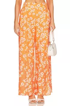 Широкие брюки x revolve mar Agua Bendita, оранжевый