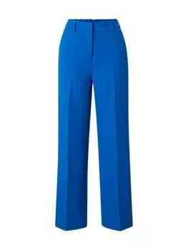 Широкие брюки YAS Wide leg Pleated Pants YASLIKKA, индиго