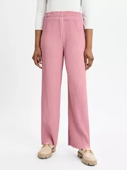 Широкие брюки YAS YASAlisa, розовый