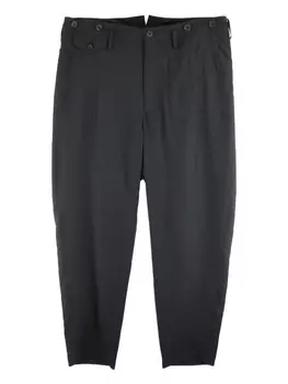 Широкие брюки Yohji Yamamoto, черный