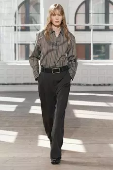 Широкие брюки ZARA, интенсивный зеленый