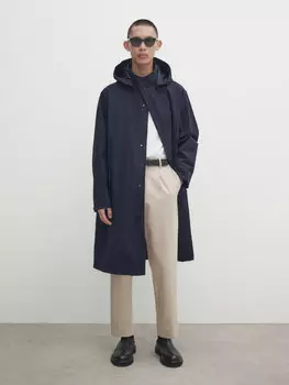 Широкие чиносы с выстранами Massimo Dutti, песочный