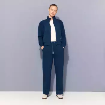 Широкие длинные брюки из вискозы Sportcasual для женщин Boomerang, зеленый