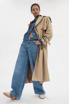 Широкие, длинные джинсы и другие истории H&M, синий