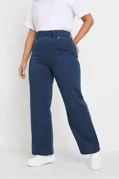 Широкие джеггинсы Yours Curve, синий