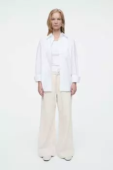 Широкие джинсовые брюки COS, экрю