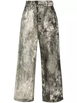 Широкие джинсы 1981M Acne Studios, серый