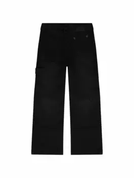 Широкие джинсы 4G Givenchy, черный