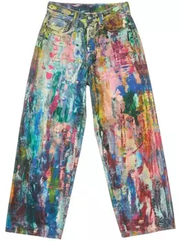Широкие джинсы Acne Studios, синий