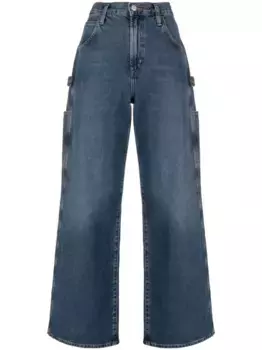 Широкие джинсы AGOLDE, синий